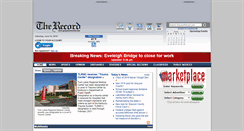 Desktop Screenshot of graysonrecord.com